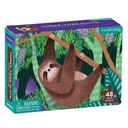 Мини-пазл MUDPUPPY для детей Ленивец 48 шт.