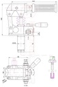 BOMBA MANUAL 2ST 25CM PRBD25 + RP3 BADESTNOST 