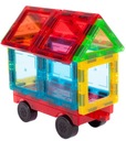 3D MÁGNESES ÉPÍTŐKOCKÁK Oktató puzzle 45 db-os Alsó korhatár 3