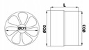 Бытовой канальный вентилятор для ванной комнаты EBERG LINO 100 130м3/ч тихий