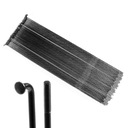 Стальные спицы диаметром 257 мм, черная оцинковка.