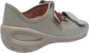 Papuče detské sandále BEFADO 065x179 sivá ružová srdiečko r.27 Dominujúca farba sivá