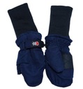 Lindex rukavice zateplené fleecom jednoprstové zimné 4-6L 104 110 116 Hrdina žiadny