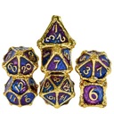 SMOCZY KAPŁAN - VOKUN ZESTAW 7 METALOWYCH KOŚCI RPG