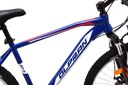 MTB bicykel Olpran 270 rám 20 palcov koleso 27,5 &quot; tmavo modrá Hmotnosť 17.5 kg