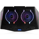 ОХЛАЖДАЮЩАЯ ПОДСТАВКА ДЛЯ НОУТБУКА MC-CF21 RGB ПОДСВЕТКА МОЩНОЕ ОХЛАЖДЕНИЕ