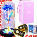 НАБОР «ВЕЧНАЯ РОЗА» 4в1 ПРЕМИУМ ПОДАРОК ​​НА ДЕНЬ СВЯТОГО ВАЛЕНТИНА