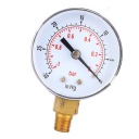 ВАКУУММЕТР -1-0BAR -30-0INHG 50MM 1/8 BSPT НИЖНІ З'ЄДНАННЯ  (18528358995) фото min 8