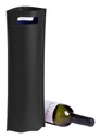 TORBA PREZENTOWA NA WINO EKOLOGICZNA 80g CZARNA