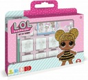 LOL STAMPS НАБОР ЧЕМОДАН 7 шт. РУЧКИ ДЛЯ НОУТБУКА