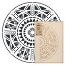 Множественный ШАБЛОН КАРТИНЫ 89см АФРИКАНСКАЯ МАНДАЛА