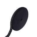 ЧЕРНЫЕ БРЮКИ С ТРИКОТАЖНЫМ ЭЛАСТИЧНЫМ ЗВЕРЕМ