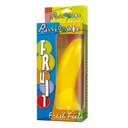 Żółty banan gładkie żelowe dildo z przyssawką EAN (GTIN) 6959532300635