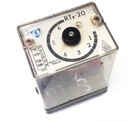RTx-20 РЕЛЕ 24 В постоянного тока, ДИАПАЗОН 1–6 с.