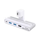 Док-станция USB-концентратор 7-в-1 для iMac 2021 iMC02 Устройство чтения карт SD USB A+C