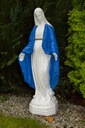 Figurki do ogrodu Rzeźba Matka Boska Figura Boża Nazwa Matka boża z niebieskim płaszczem
