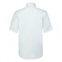 Koszula męska Oxford KR FruitLoom Biały 3XL Rękaw krótki rękaw