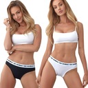 UMBRO ЖЕНСКИЕ СПОРТИВНЫЕ ТРУСЫ, 2 ПАРКИ, ЧЕРНЫЕ - БЕЛЫЕ XL