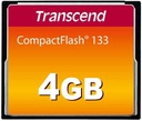 КАРТА TRANSCEND 4 ГБ CompactFlash CF 133 TS4GCF133
