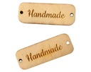 Этикетка HANDMADE Этикетка HAND MADE 4мм х 1,5мм 2 шт.