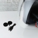 ЧОРНИЙ КОМПЛЕКТ NAGLOWNY DO ШОЛОМА MOTOCIKLINIO Z MIKROFONEM I РЕГУЛЮВАННЯМ GLOSNOSCI  фото 5