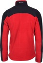 PÁNSKY FLEECE MONAR DARK RED/BLACK - XL Silueta regular