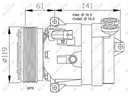 COMPRESOR ACONDICIONAMIENTO EASY FIT 32021 