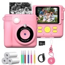 ДЕТСКИЙ МИНИ-ПРИНТЕР МГНОВЕННОЙ КАМЕРЫ + РОЛИКИ 3 ШТ.