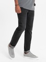 Pánske džínsové nohavice STRAIGHT LEG čierne V1 OM-PADP-0133 S EAN (GTIN) 5902228896760