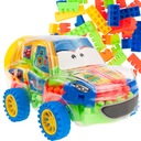 НАБОР БЛОКОВ В МАШИНЕ МАШИНКА С БЛОКАМИ ТВОРЧЕСКИЕ ЦВЕТНЫЕ БЛОКИ