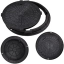 КРЫШКА ЛЮКА 60СМ КРЫШКА Септика, септика 1,5Т + ЗАМОК