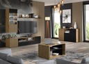 RTV skrinka AURIS 200 cm dub artisan / čierny mat Značka Bim Furniture