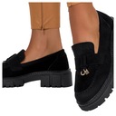 Moccasins Женская обувь вставлена ​​модная стабильная платформа украшения R 40