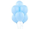 Латексные шары, пастельно-голубые, средние, 25 шт.