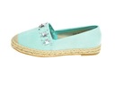 ESPADRYLE DAMSKIE ĆWIEKI 9727 Green r.39