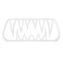 WSTAWKA ЗУБІВ ПЕРЕДНЬОГО РЕШІТКА РАДІАТОРА АЛЮМІНІЄВА POWOKA ZKOWA ХОРОШИЙ WYGLAD, 4N  фото 11