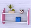 HAPPY SHELF P06-РОЗОВЫЙ-ДЕТСКАЯ МЕБЕЛЬ