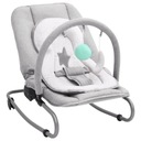 Качалка-качалка, светло-серая, стальная