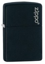 Оригинальная зажигалка Zippo, черный матовый логотип
