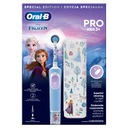 Детская электрическая зубная щетка Oral-B Pro Kids Frozen + футляр 3+