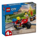LEGO CITY č. 60410 - Hasičská záchranná motorka + Darčeková taška LEGO Vek dieťaťa 4 roky +