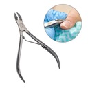 Кусачки для ногтей серебро, 1 пружина 10 мм