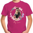 ФУТБОЛКА ДЕТСКАЯ ЛОШАДИ 140 СУПЕР КАЧЕСТВО