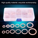 280PCS 12 ROZMIAROW ASSORTED SOLID COPPER CRUSH FRUSTLE KIT PLASKI PIERS  photo 14