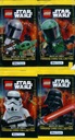 1 НАБОР КАРТочек LEGO STAR WARS, серия 4