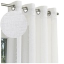 FIRANA GOTOWA ETAMINA BIAŁA NA METALOWYCH PRZELOTKACH 140x230 do SALONU