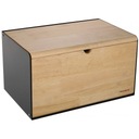 КОНТЕЙНЕР ДЛЯ ХЛЕБА ДЕРЕВЯННЫЙ С ДВОЙНОЙ КРЫШКОЙ