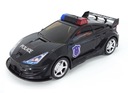 Auto polícia auto kufor pre pružiny zábava, hra, zvukové znaky svetla Model POLICE
