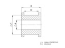 BUSHING PILLAR STABILIZER FRONT (DOL TEDGUM photo 9 - milautoparts-fr.ukrlive.com