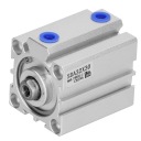 CYLINDER AIR ALUMINUM ELEMENTS PNEUMATIC DWUSTRONNEGO DZIALANIA HOLE 32 MM  photo 5